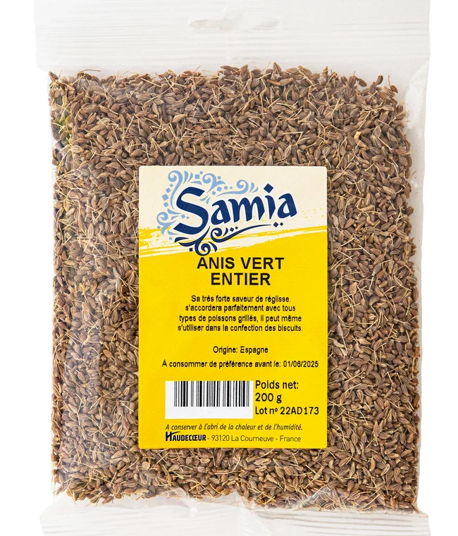 Anis vert entier 200 g Samia