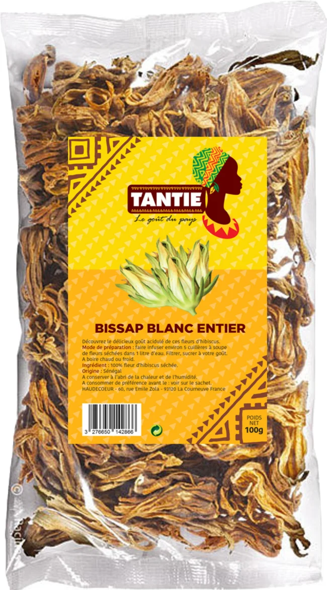 Bissap blanc entier 100 g Tantie
