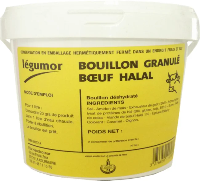 Bouillons granulé boeuf 2 kg Tantie