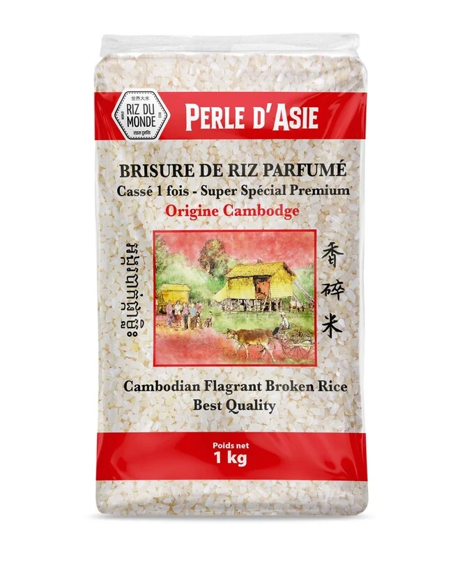 Brisure de riz casséx1 1 kg Riz Du Monde