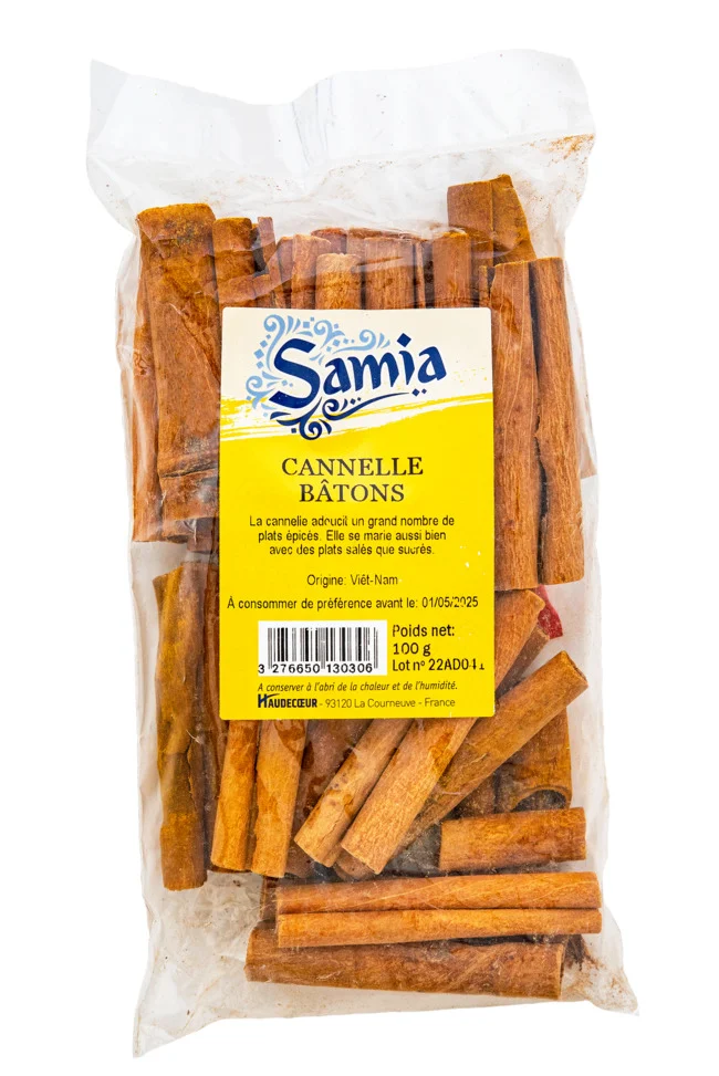 Cannelle en bâton 100 g Samia