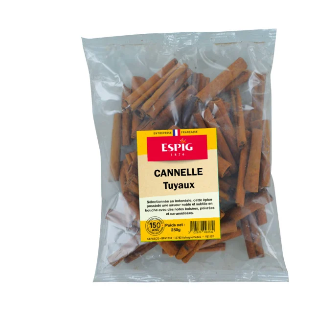 Cannelle tuyaux 6/8cm 250g Espig