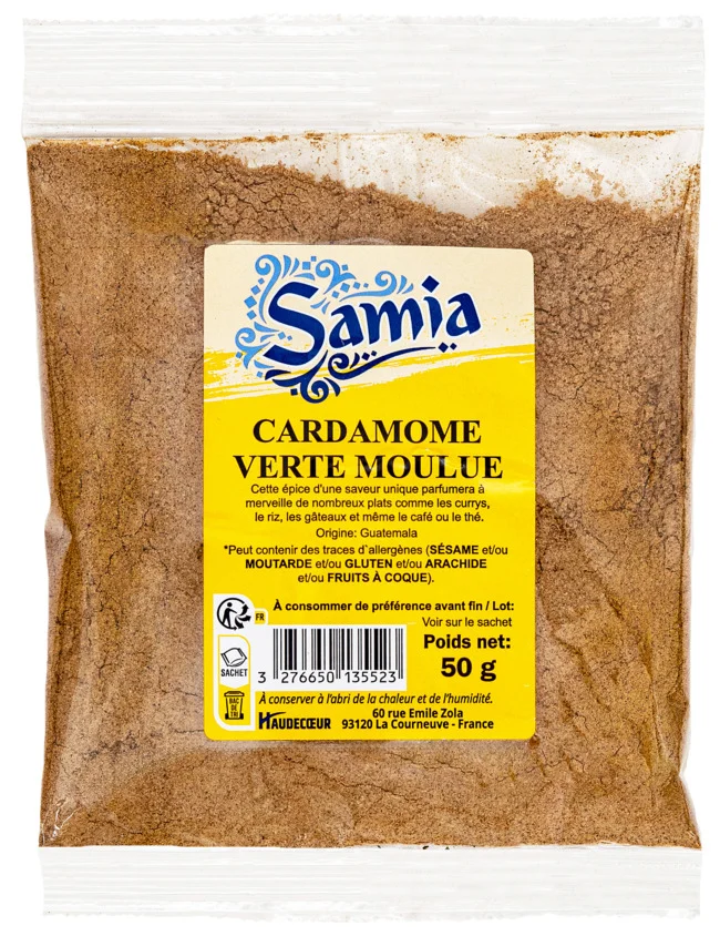 Cardamome verte moulue 50 g Samia