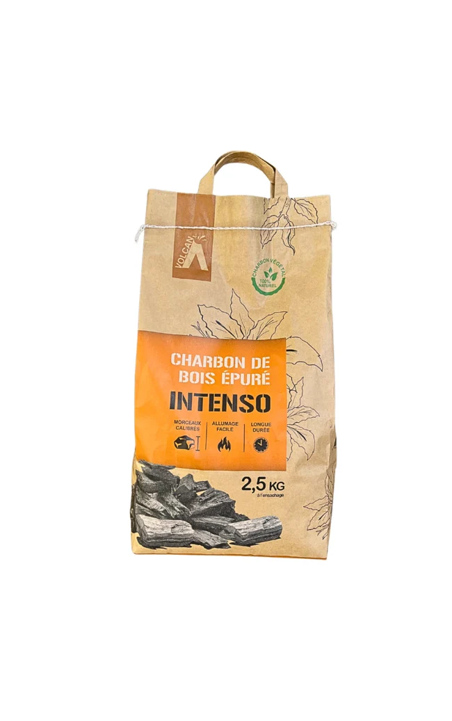 Charbon de bois 2,5 kg Volcan