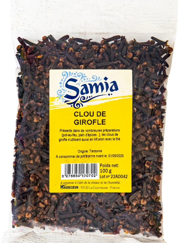 Clous de girofles 100 g Samia