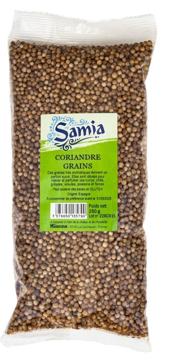 Coriandre gros grains 250 g Samia