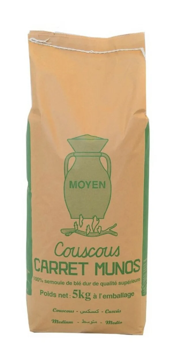 Couscous moyen 5 kg Carret Munos