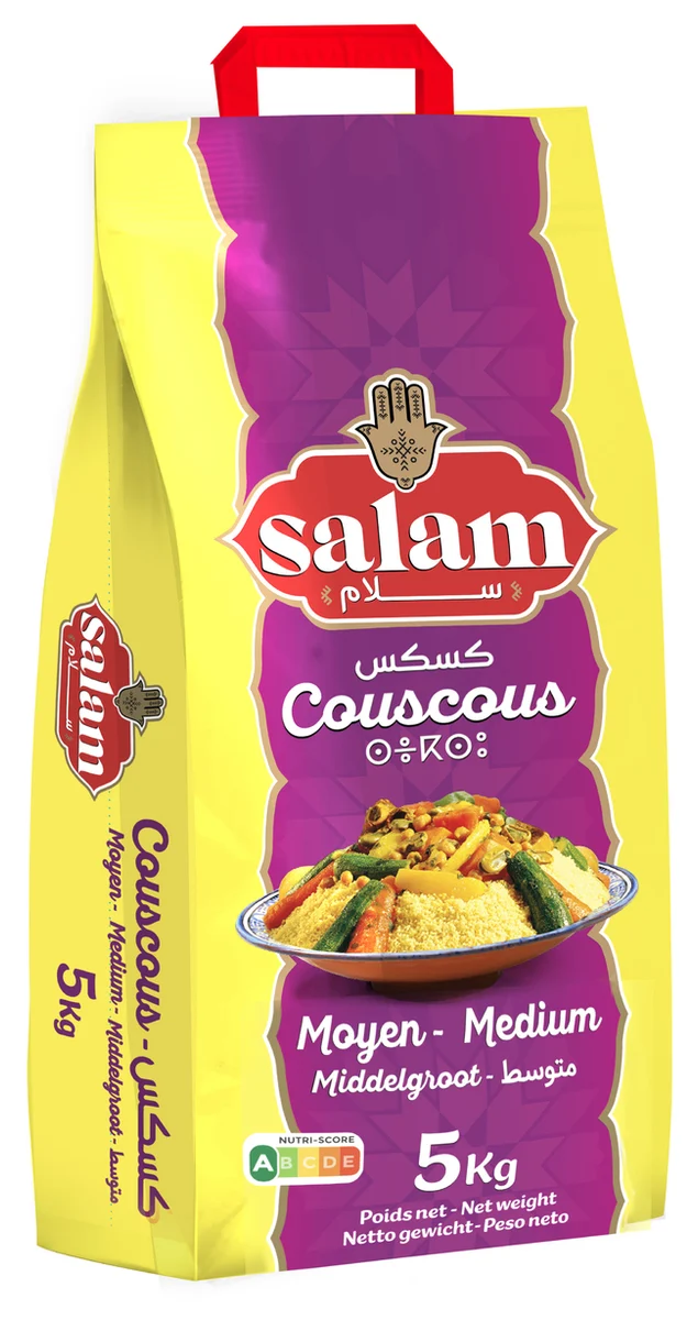 Couscous moyen 5kg Salam