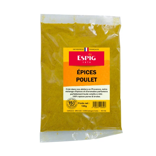Epices poulet 100g Espig