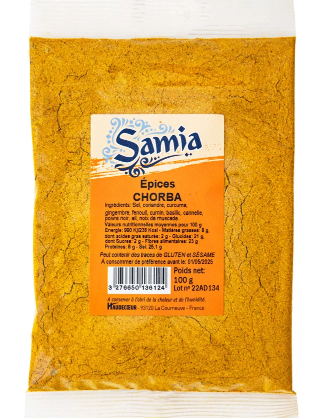 Epices pour chorba 100 g Samia