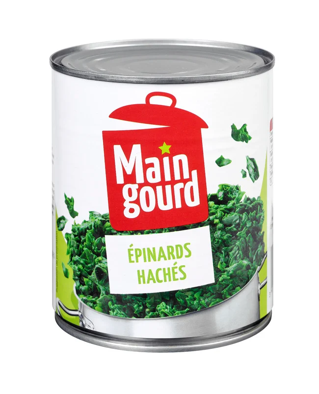 Epinards hâchés  4/4 800 g Maingourd