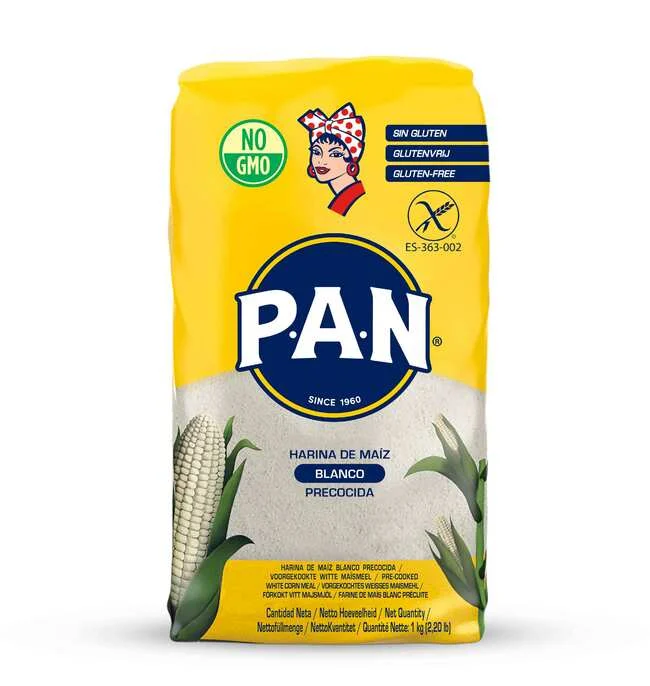 Farine de Maïs Blanche 1Kg PAN