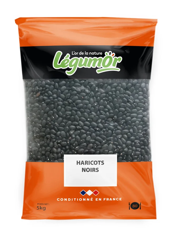 Haricots noirs type coco 5 kg Legumor