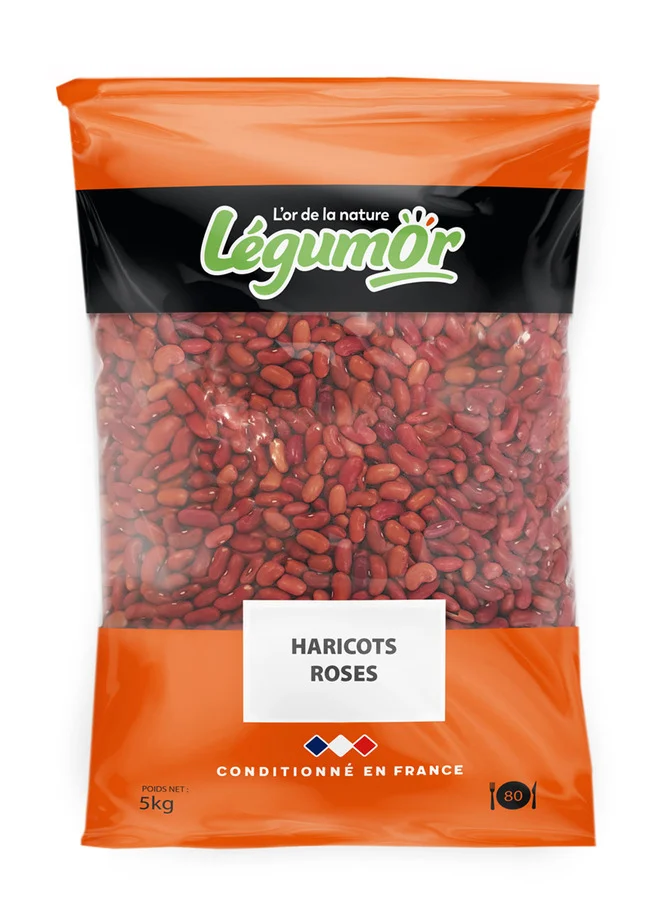 Haricots roses 5 kg Legumor