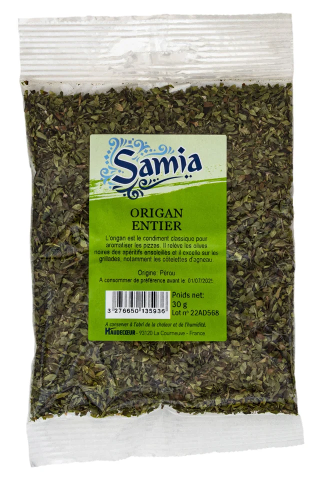Origan entier 30 g Samia