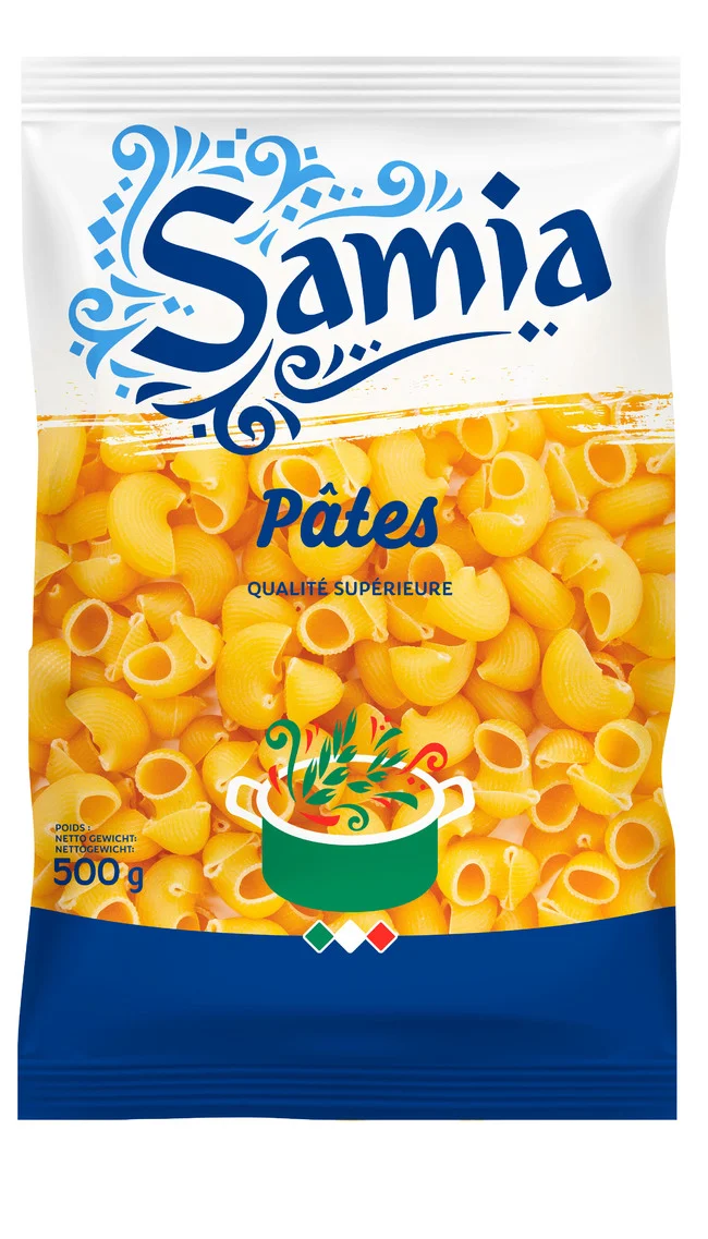 Pâtes gomiti n°49 500 g Samia