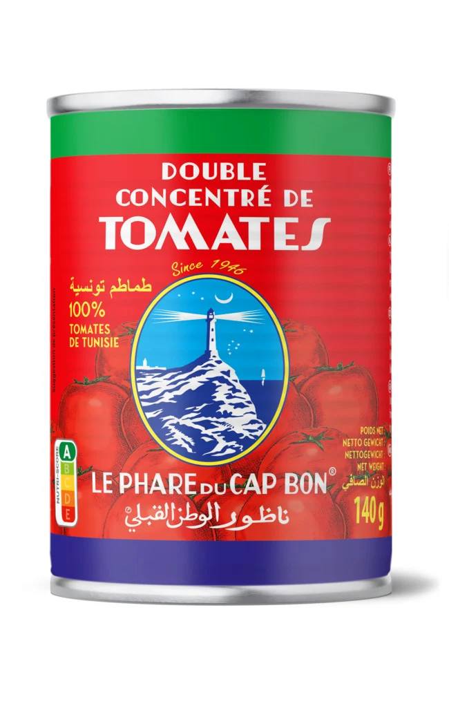 Purée de tomate double concentré 140g Phare du Cap Bon