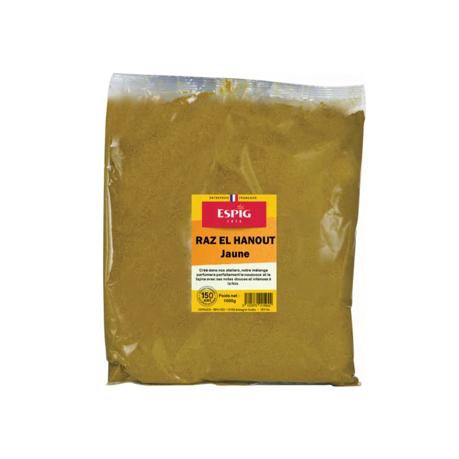 Raz el hanout jaune 1kg Espig