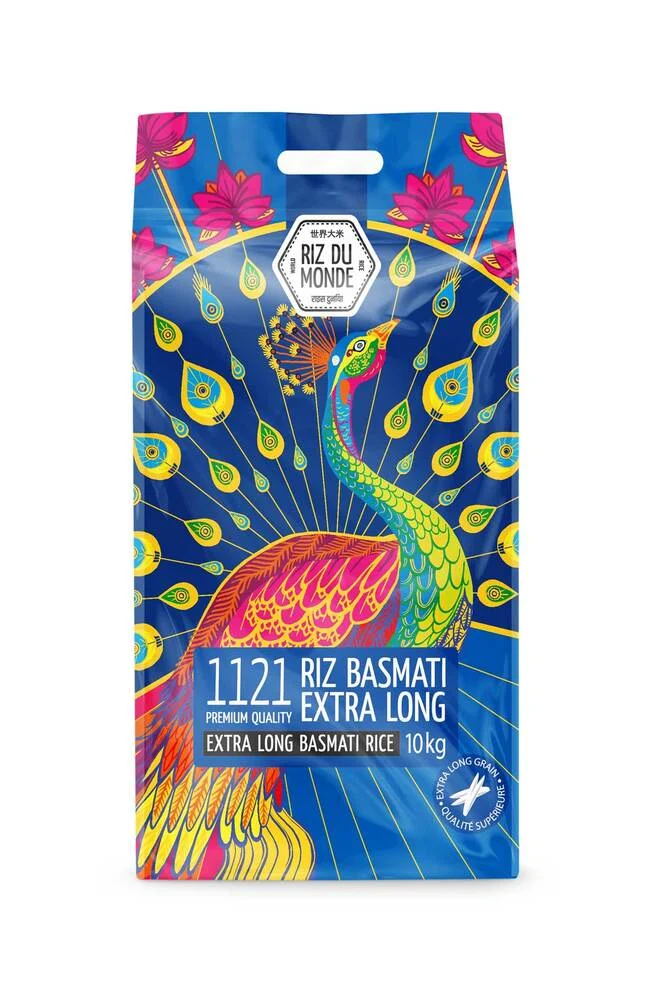 Riz Basmati Paon 10kg Riz du Monde