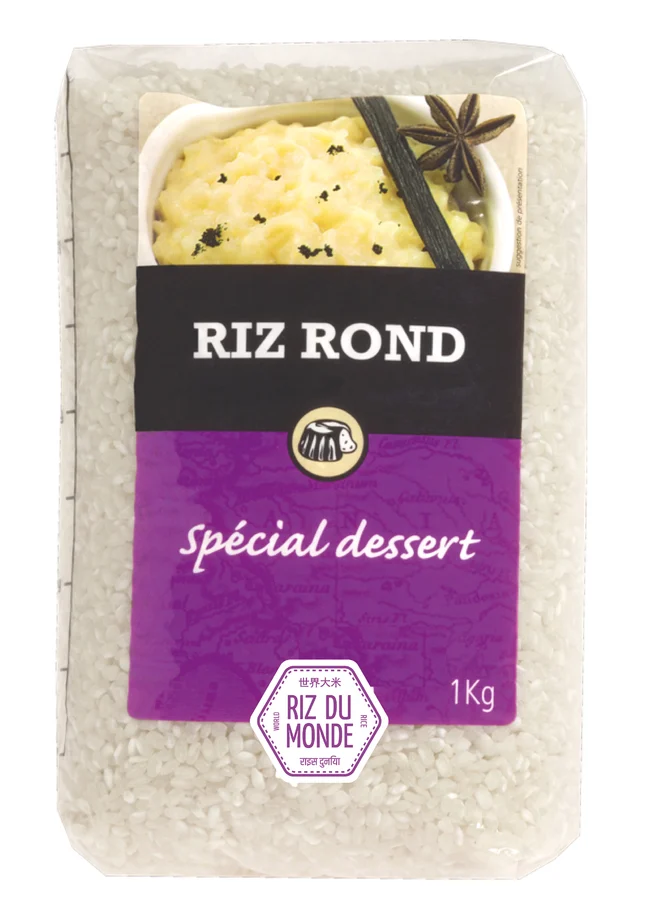 Riz Rond 1 kg Riz Du Monde