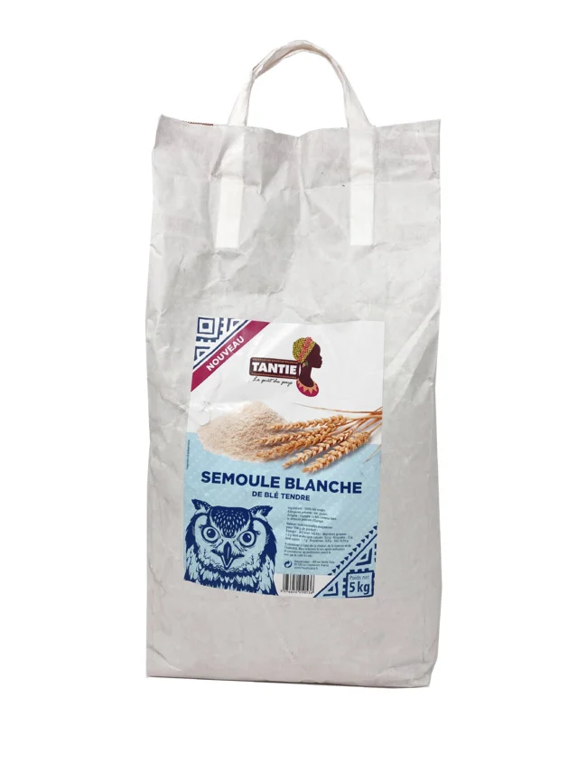 Semoule blanche 5 kg Tantie
