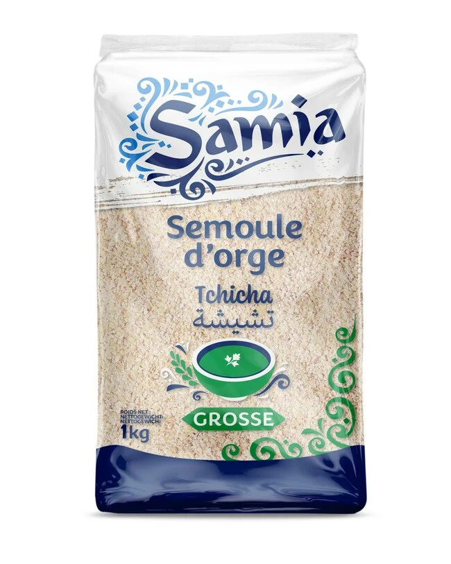 Semoule d'orge concassée grosse 1kg Samia