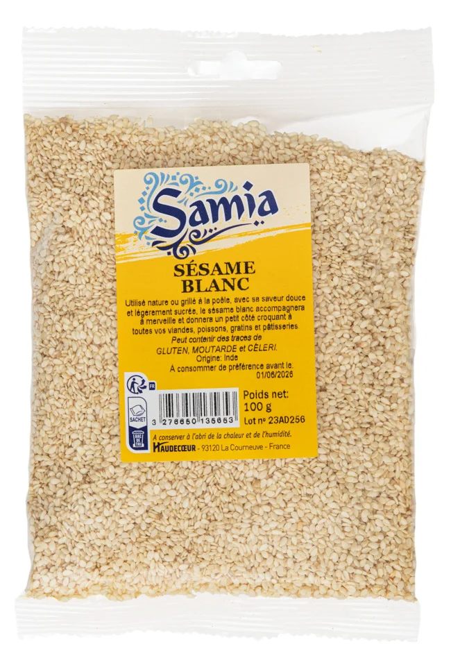 Sésame blanc 100 g Samia