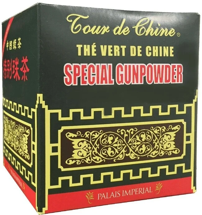 Thé vert gunpowder 1 kg Tour De Chine