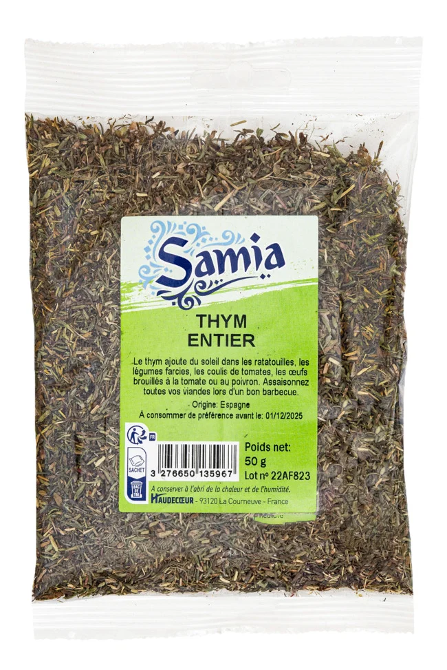 Thym entier 50 g Samia