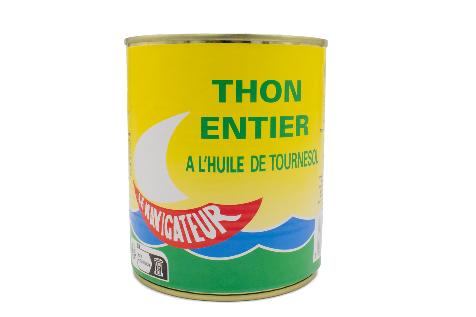 Thon entier à l'huile 4/4 Le Navigateur