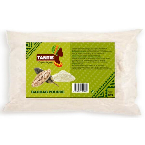 Baobab en poudre 200 g Tantie